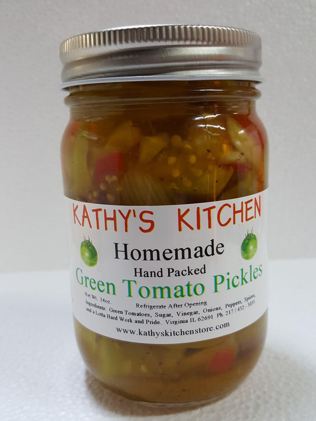 Green Tomato Pickles
