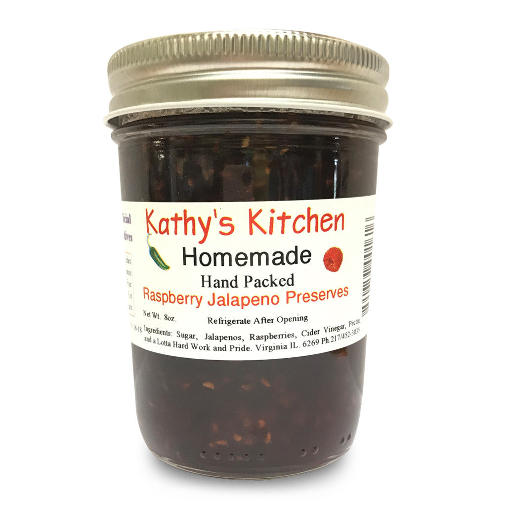 Raspberry Jalapeno Preserves