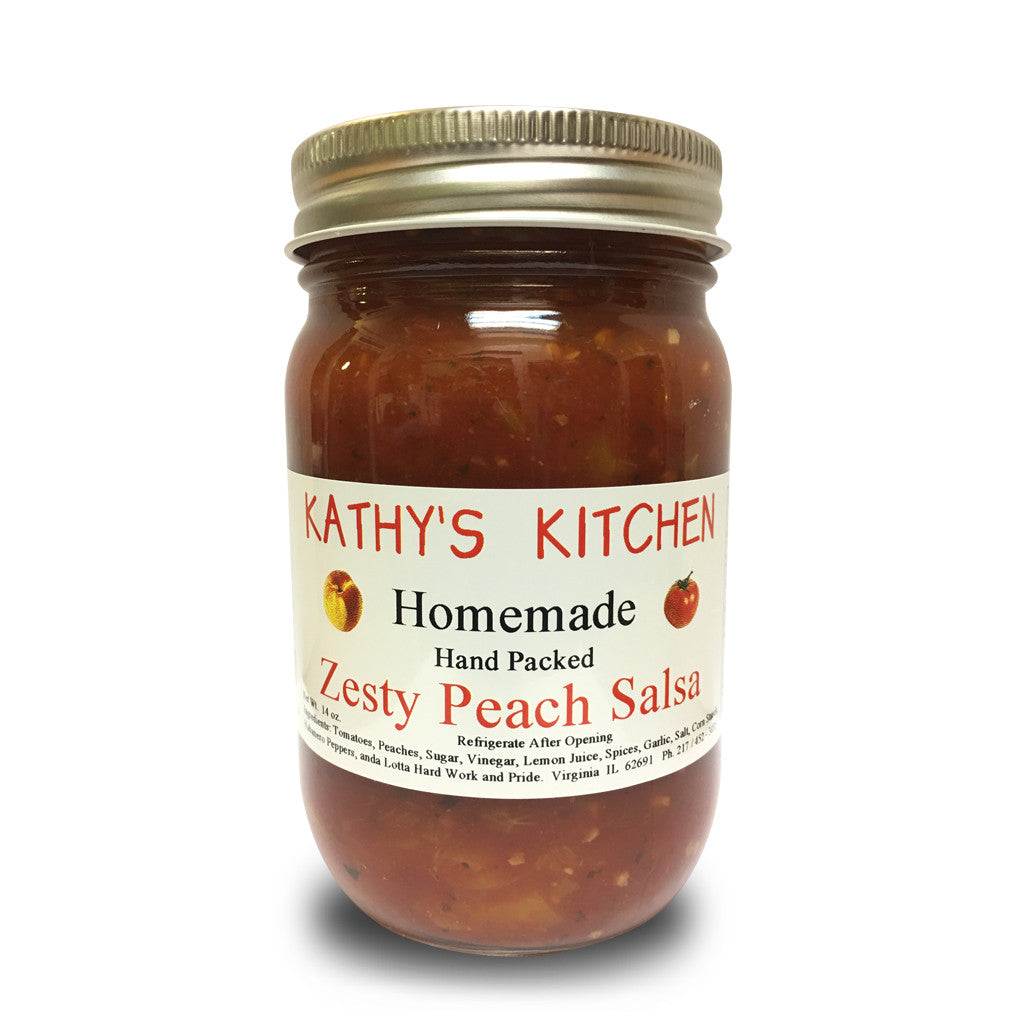 Zesty Peach Salsa