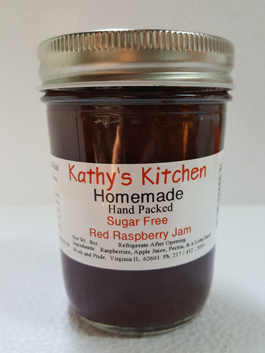 Sugar Free Red Raspberry Jam