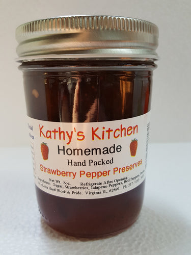 Strawberry Pepper Preserves