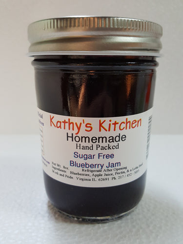 Sugar Free Blueberry Jam