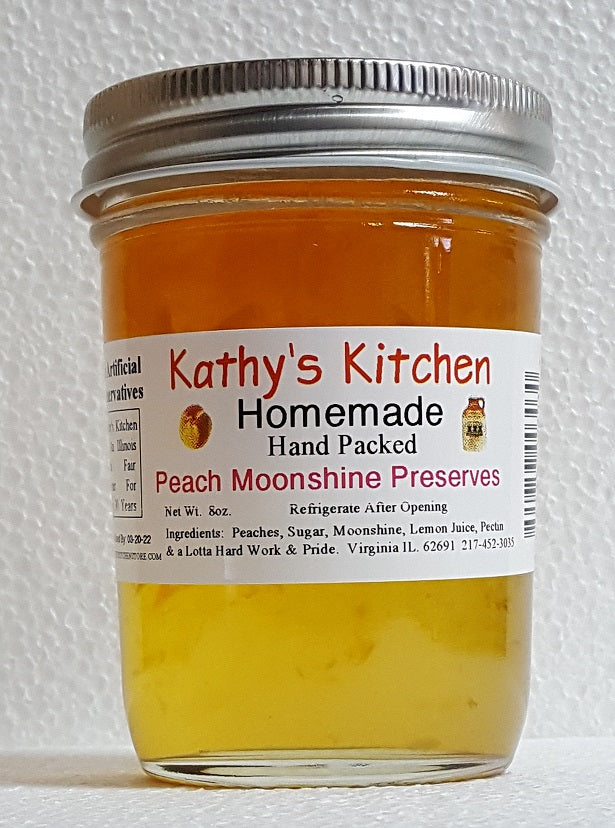Peach Moonshine Preserves