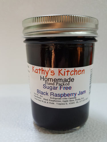 Sugar Free Black Raspberry Jam