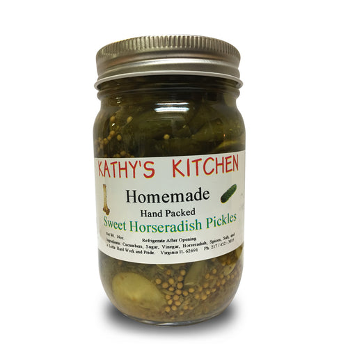 Sweet Horseradish Pickles